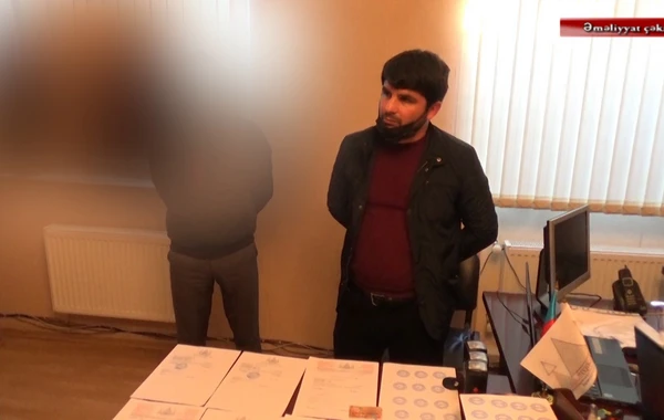 200 manata saxta icazə arayışı satan şirkət rəhbəri saxlanıldı - FOTO