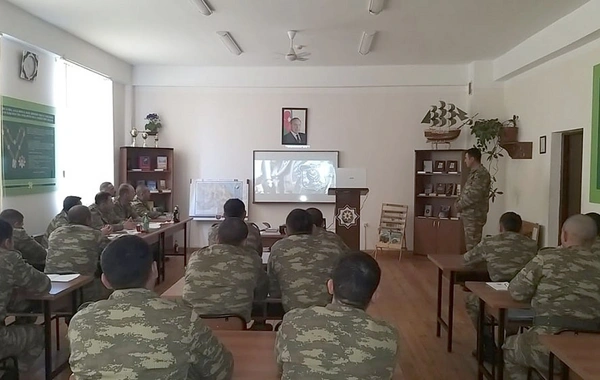 Azərbaycan Ordusunda müsabiqə keçirilir - FOTO