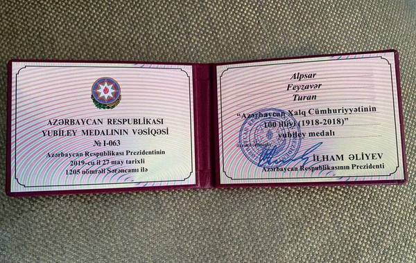 Əli bəy Hüseynzadənin qızı 101 yaşında vəfat edib