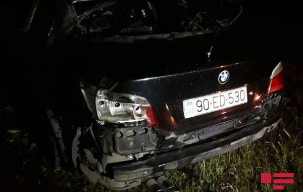 Azərbaycanda dəhşət: sürücü avtomobildə yanaraq öldü - FOTO