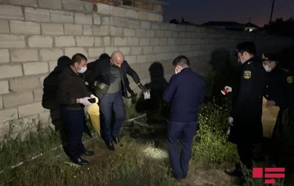 Bakıda yandırılmış kişi meyiti tapılıb - FOTO