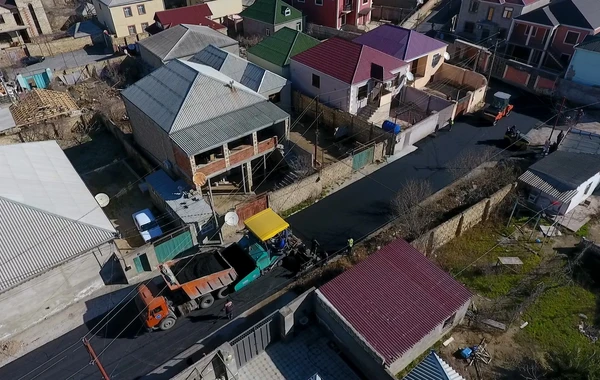 Sumqayıtda yolların təmirinə başlanıldı - FOTO