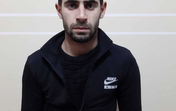 Azərbaycanda narkotacir saxlanıldı - FOTO