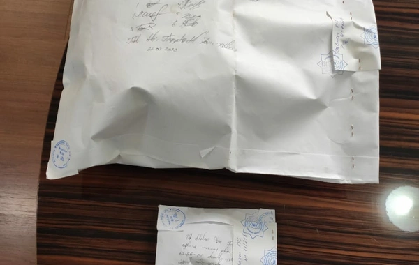 Azərbaycanda narkotacir saxlanıldı - FOTO