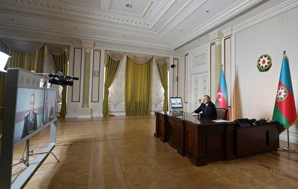 İlham Əliyev yeni Baş prokuroru videoformatda qəbul etdi