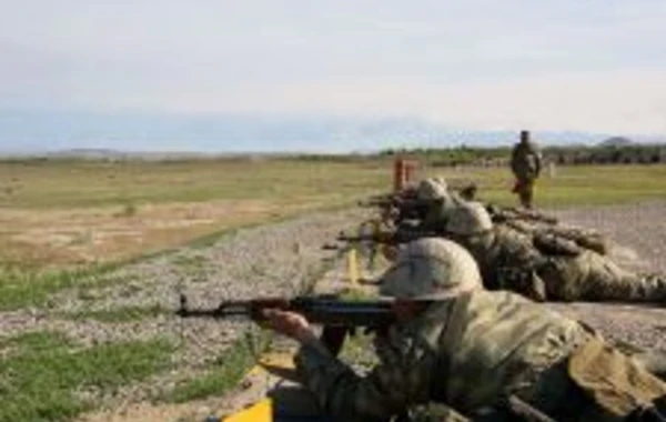 Naxçıvan Qarnizonu Qoşunlarında komandir hazırlığı - FOTO