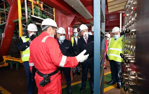 “Ümid” yatağında yeni quyunun qazılmasına başlanılıb - FOTO