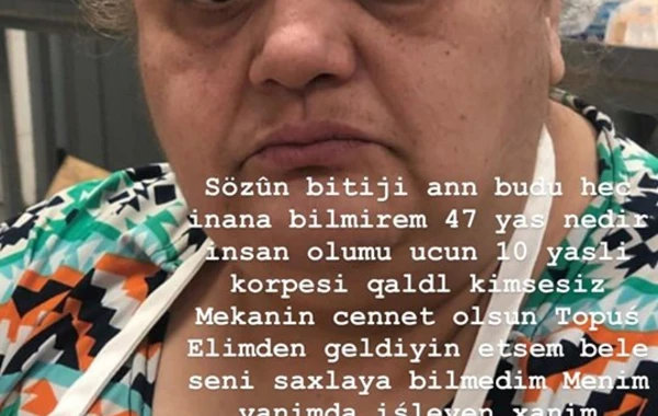 Rəqsanənin köməkçisi koronavirusdan öldü - FOTO