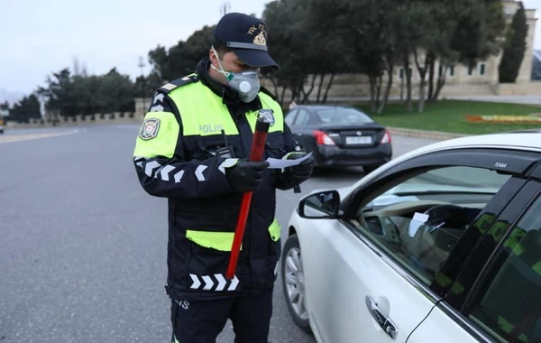Ötən gün karantini pozan 615 sürücü cərimələndi