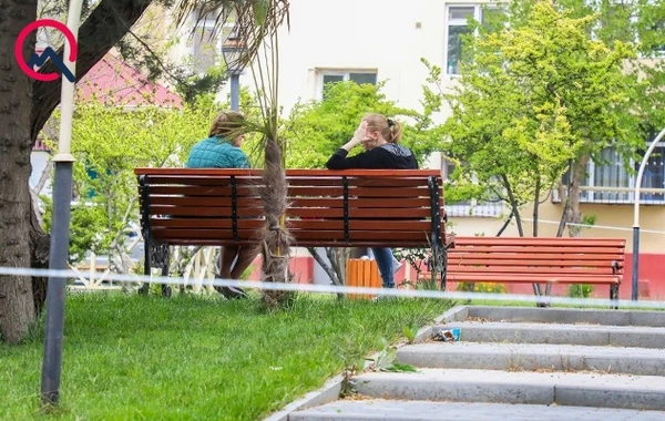 Parka giriş qadağan olunsa da... - FOTO