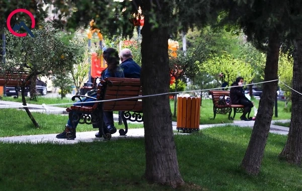 Parka giriş qadağan olunsa da... - FOTO