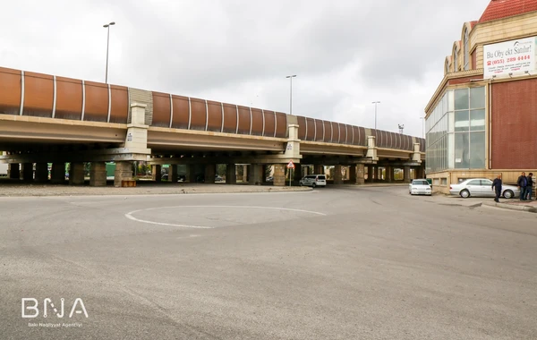 Keşlə bazarının qarşısındakı dairə ləğv ediləcək