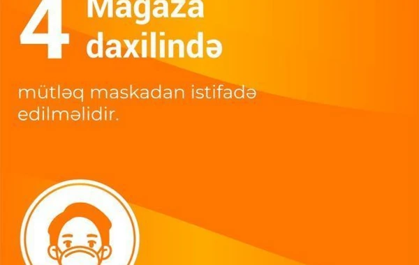 TƏBİB обнародовал правила для продавцов, занимающихся торговлей продуктами питания и покупателей
