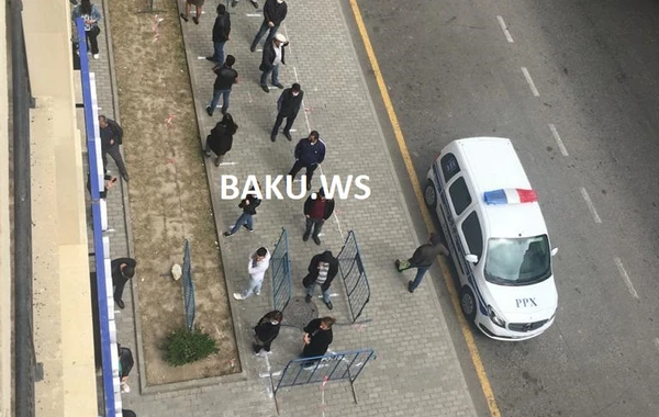 BAKU.WS qayda pozuntusundan yazdı, polis hərəkətə keçdi - FOTO