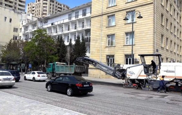В центре Баку строят новый дорожный узел - ФОТО