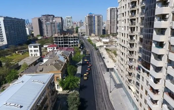 В центре Баку строят новый дорожный узел - ФОТО