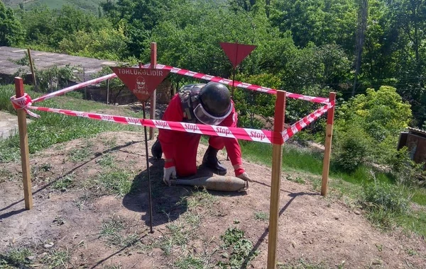 Tovuzda 2 ədəd minaatan mərmisi aşkarlanıb - FOTO