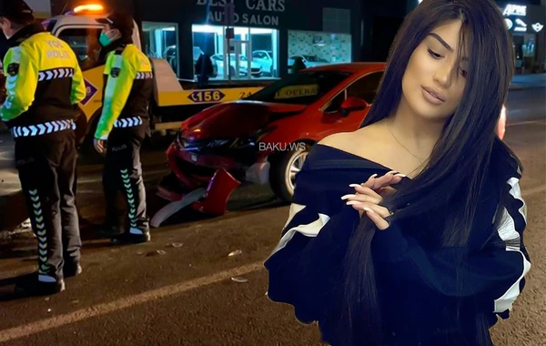 В Баку известная певица попала в аварию - ВИДЕО