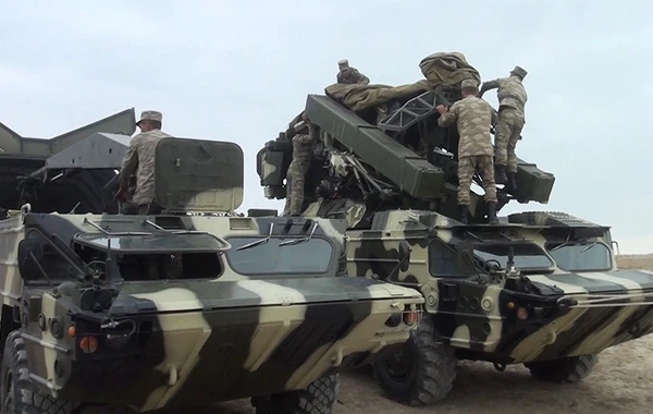 Подразделения ПВО заняли позиционные районы - ВИДЕО