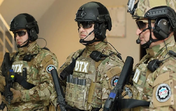 DTX-nin Dövlət Sərhəd Xidmətində keçirdiyi əməliyyatın görüntüləri yayıldı - VİDEO