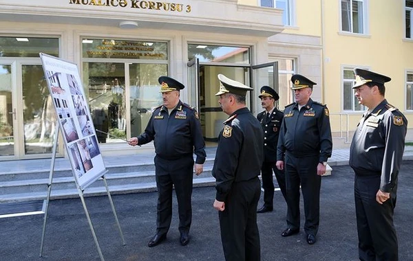 Закир Гасанов на открытии нового корпуса Главного клинического госпиталя - ВИДЕО