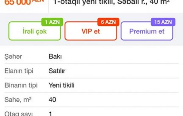 Jurnalistlərin binasındakı mənzillər satışa çıxarıldı - FOTO