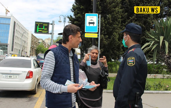 Bakıda polis maska taxmayanlara qarşı reydlərə başlayıb
