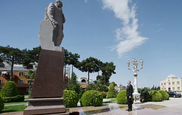 Президент Ильхам Алиев посетил Агджабединский район - ФОТО