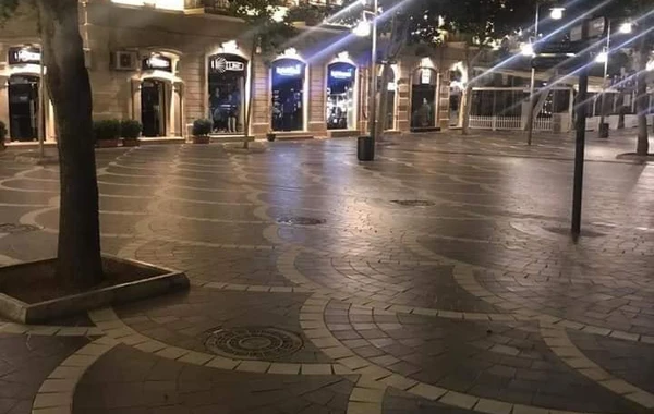 Опустевший Баку после жестких ограничений на выходные - ФОТО