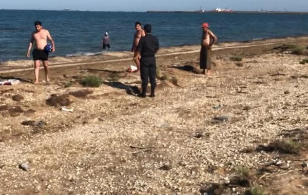 Çimərliyə gedənlər cəzalandırıldı - FOTO