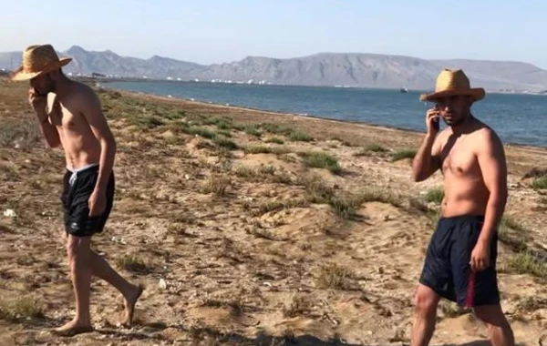 Çimərliyə gedənlər cəzalandırıldı - FOTO