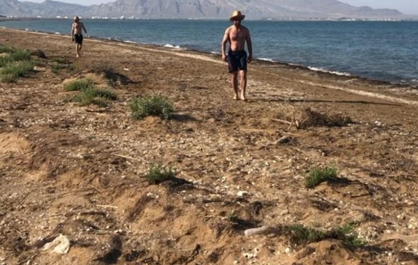Çimərliyə gedənlər cəzalandırıldı - FOTO