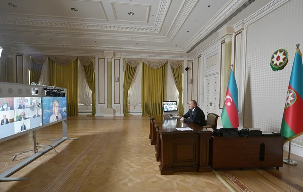 Azərbaycan Prezidenti ilə Dünya Bankının yeni vitse-prezidenti arasında videokonfrans keçirilib