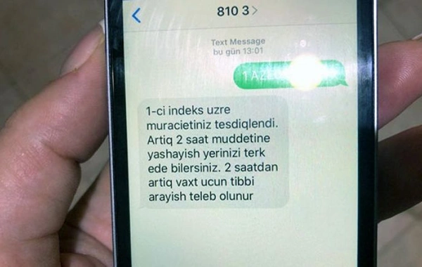 SMS icazə ilə bağlı VACİB AÇIQLAMA