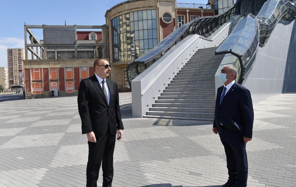 Prezident İlham Əliyev Bakıda açılışda iştirak edib - FOTO (YENİLƏNİB)