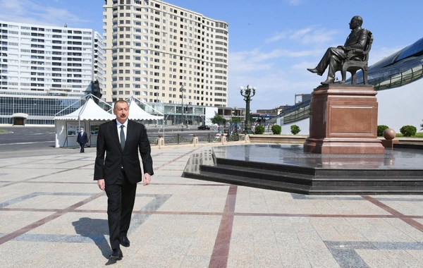 Prezident İlham Əliyev Bakıda açılışda iştirak edib - FOTO (YENİLƏNİB)