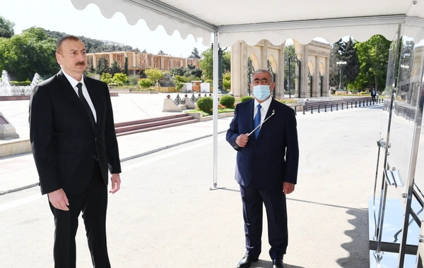 Prezident İlham Əliyev Bakıda açılışda iştirak edib - FOTO (YENİLƏNİB)