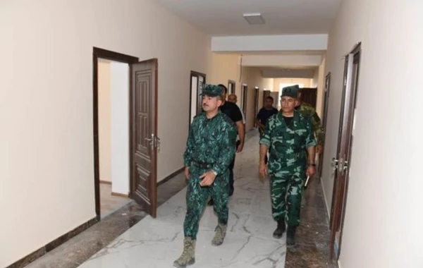 Elçin Quliyev Ermənistanla sərhəddə xidməti-döyüş fəaliyyətinin təşkilini yoxladı - FOTO