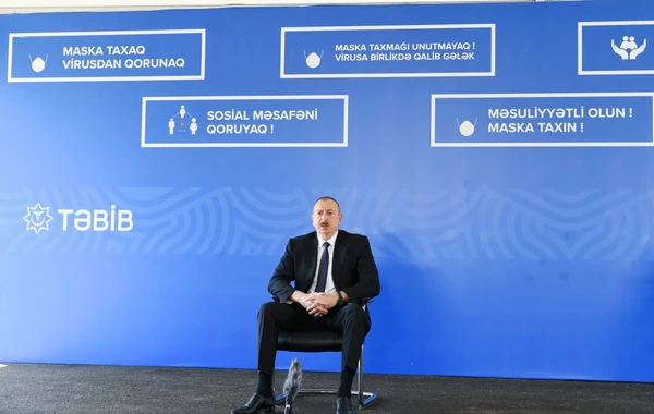 В Гяндже состоялось открытие больницы модульного типа - ВИДЕО