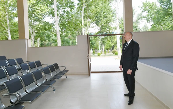 Ильхам Алиев на открытии Музея государственных символов в Мингячевире - ФОТО/ВИДЕО