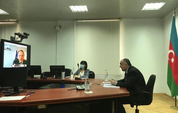 “Şərq Tərəfdaşlığı” ölkələri XİN başçıları ilə videokonfrans formatında görüşü keçirilir - FOTO