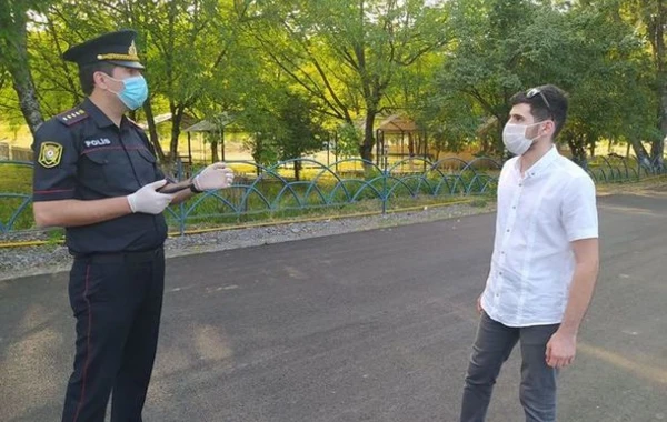 Оштрафованы лица, незаконно приехавшие в Габалу из Баку - ФОТО