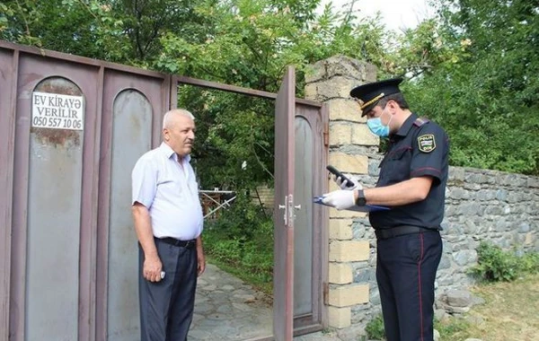 Оштрафованы лица, незаконно приехавшие в Габалу из Баку - ФОТО