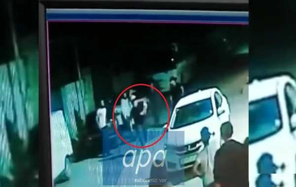 Bakıda kriminal avtoritetin öldürülmə anının görüntüləri - VİDEO
