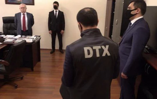 Azərbaycanda üç yüksək vəzifəli şəxsin saxlanılmasının görüntüləri - ANBAAN VİDEO