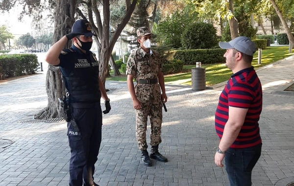Bakı polisi reyd keçirir - FOTO