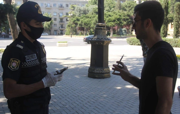 Bakı polisi reyd keçirir - FOTO