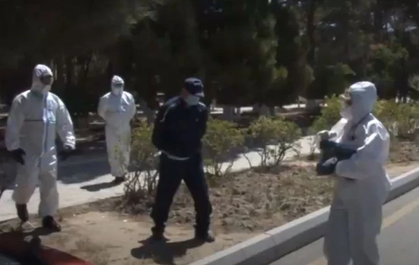 Sumqayıtda küçəyə çıxan koronavirus xəstəsinə cinayət işi başlanıldı - VIDEO