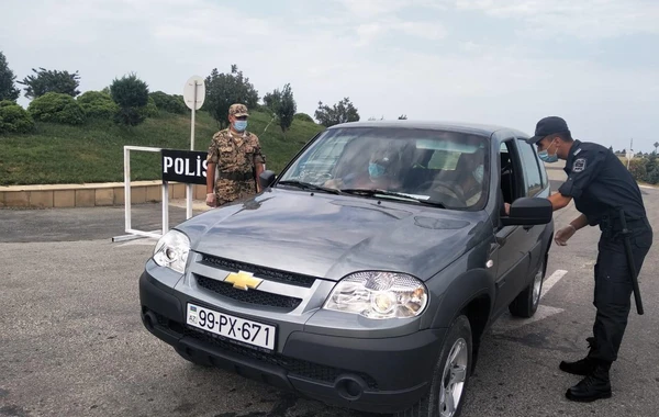 Bu rayonda giriş və çıxışlarda postlar quruldu - ciddi nəzarət olunur - FOTO
