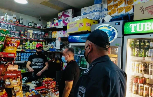В Баку оштрафовали нарушителей карантина - ФОТО